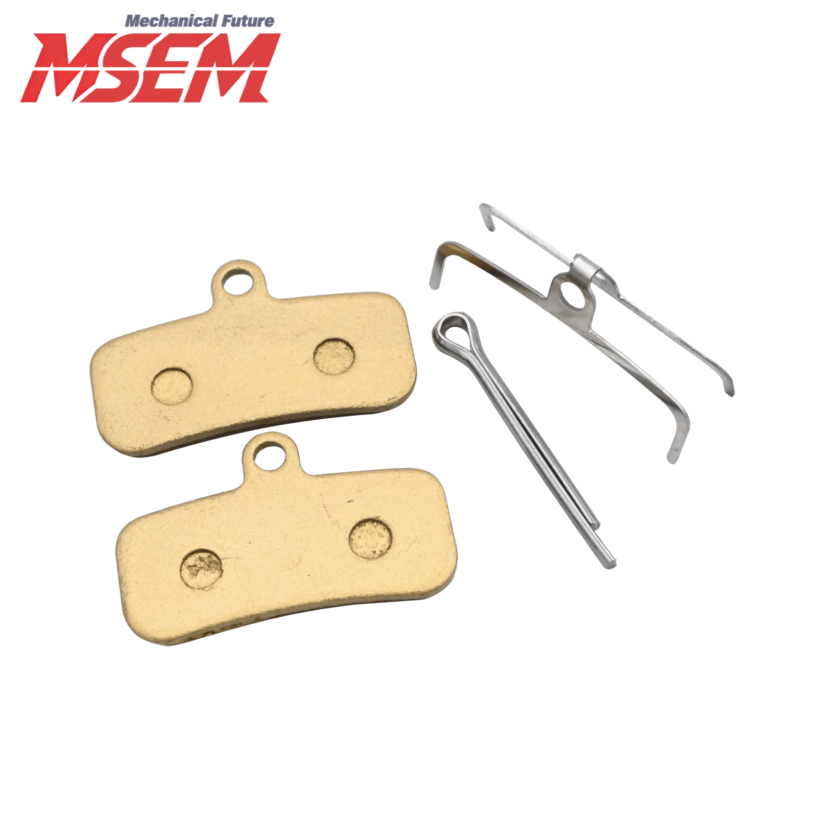 Bike Light Front Rear - Front & Rear Disc Brake Pads