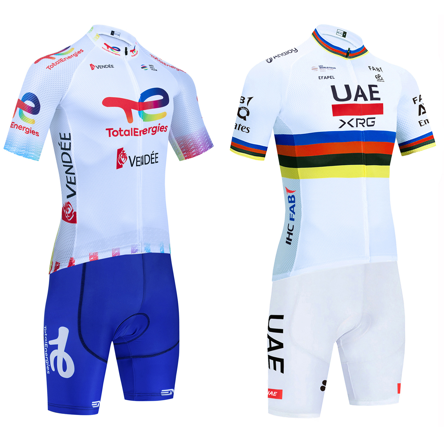 Cycling Community - New UAE Cycling Jersey White TOTAL