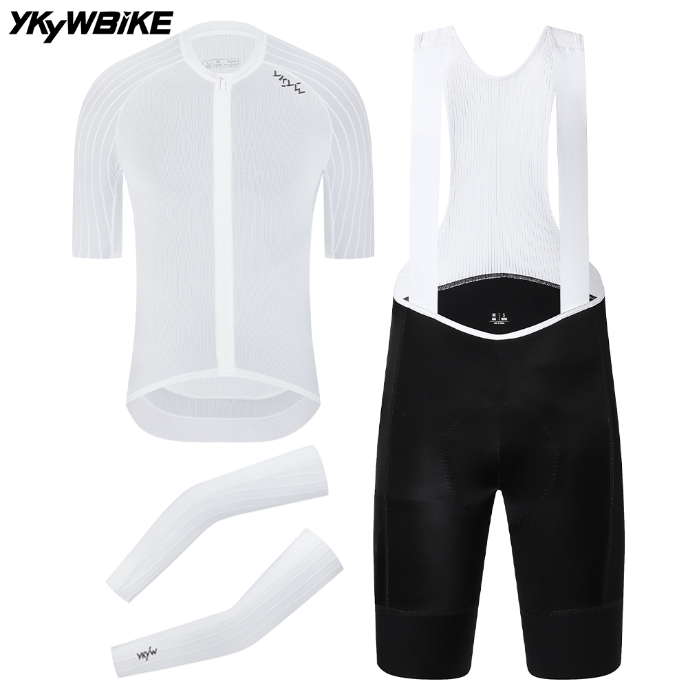 Cycling Commute Shorts - YKYWBIKE Ribbed Aero Cycling Clothing 3-Piece