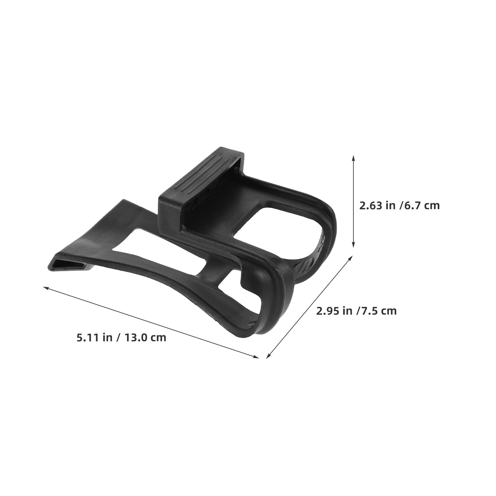 4Pcs Bike Pedals Toe Clips Cag - Cycling Commute Training のレビューと価格