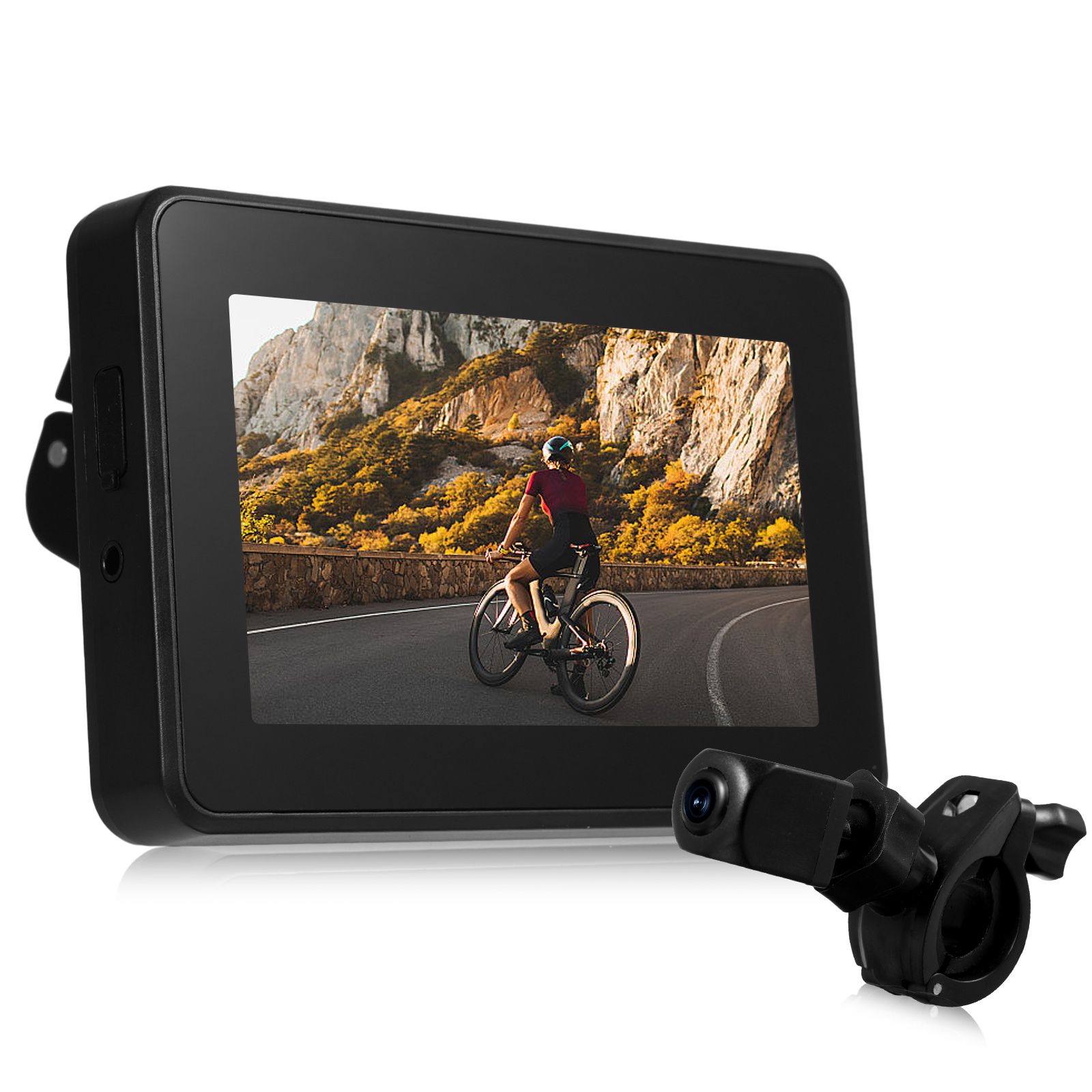 Handlebar Bike Mirror, 1080P R - Cycling Zones のレビューと価格