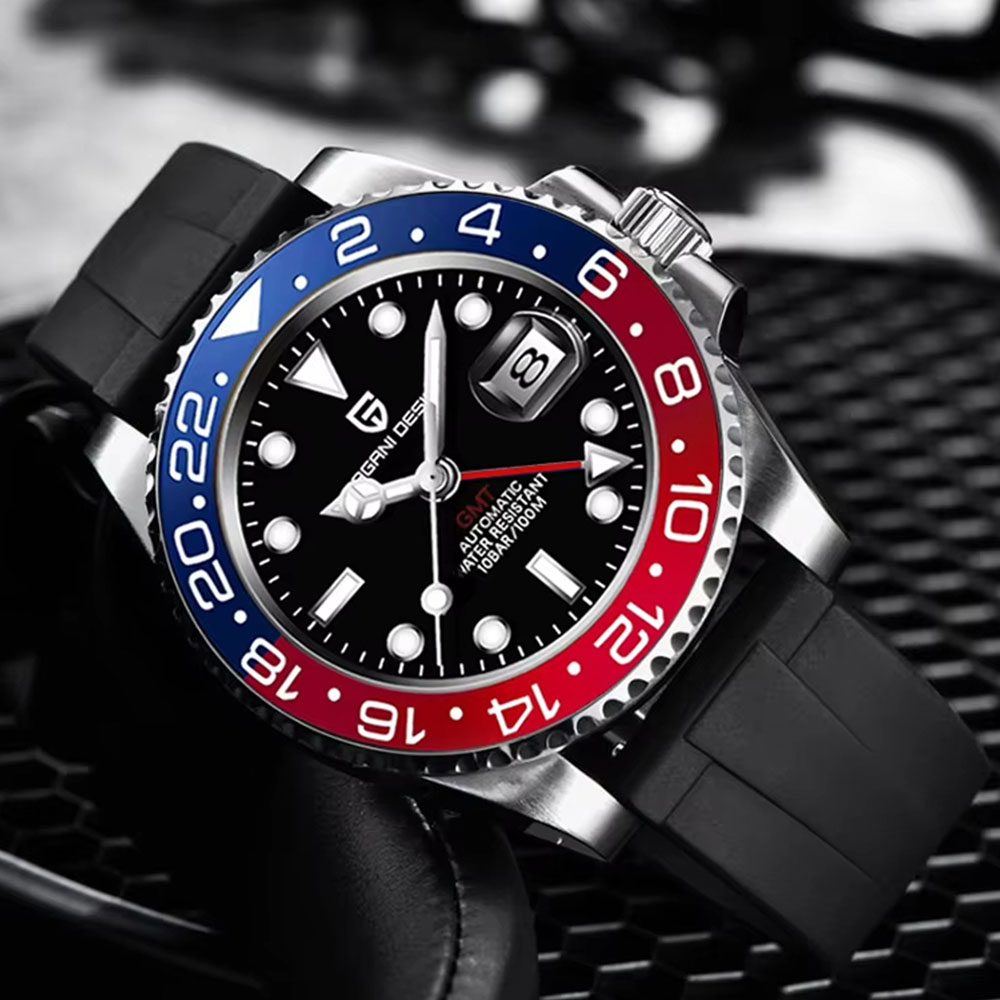 40mm PAGANI DESIGN GMT Men Wat - Cycling Zones のレビューと価格