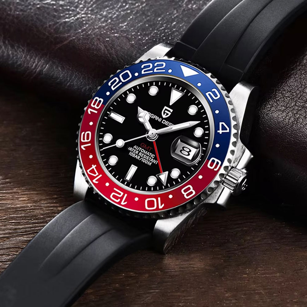 40mm PAGANI DESIGN GMT Men Wat - Cycling Zones のレビューと価格
