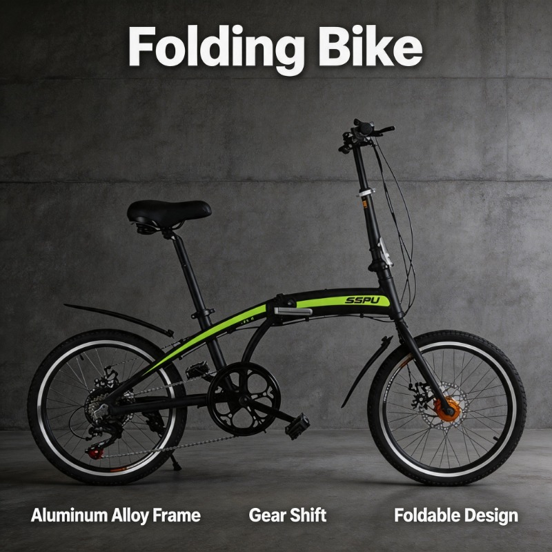 20 Inch Folding Bike - Lightwe - Commuter Biking のレビューと価格