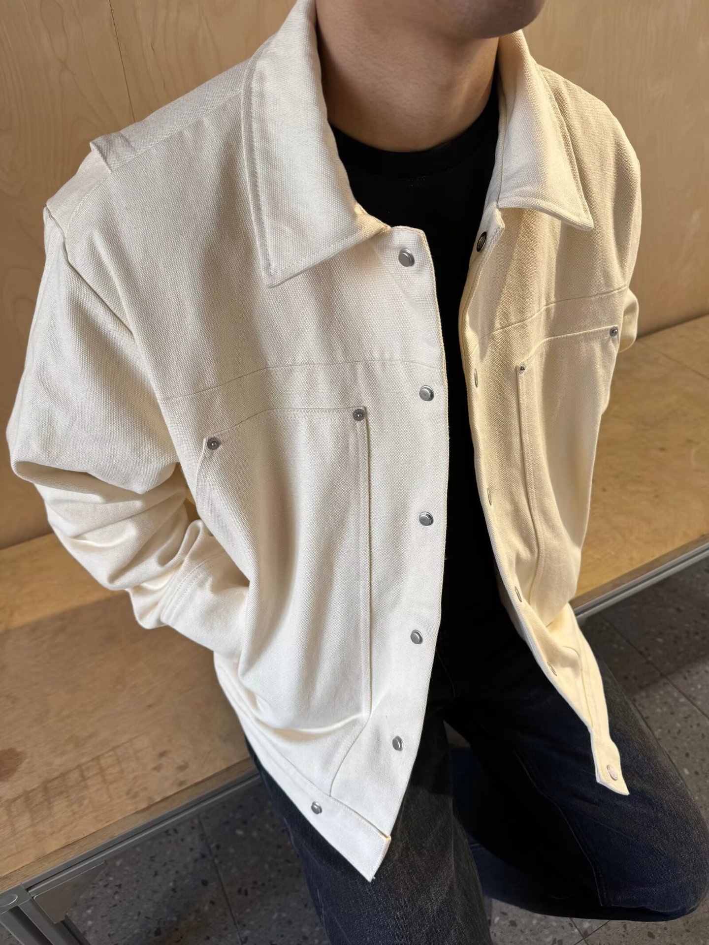 Mens Jacket Coat Y2K Phosphore - Cycling Commute Jacket のレビューと価格