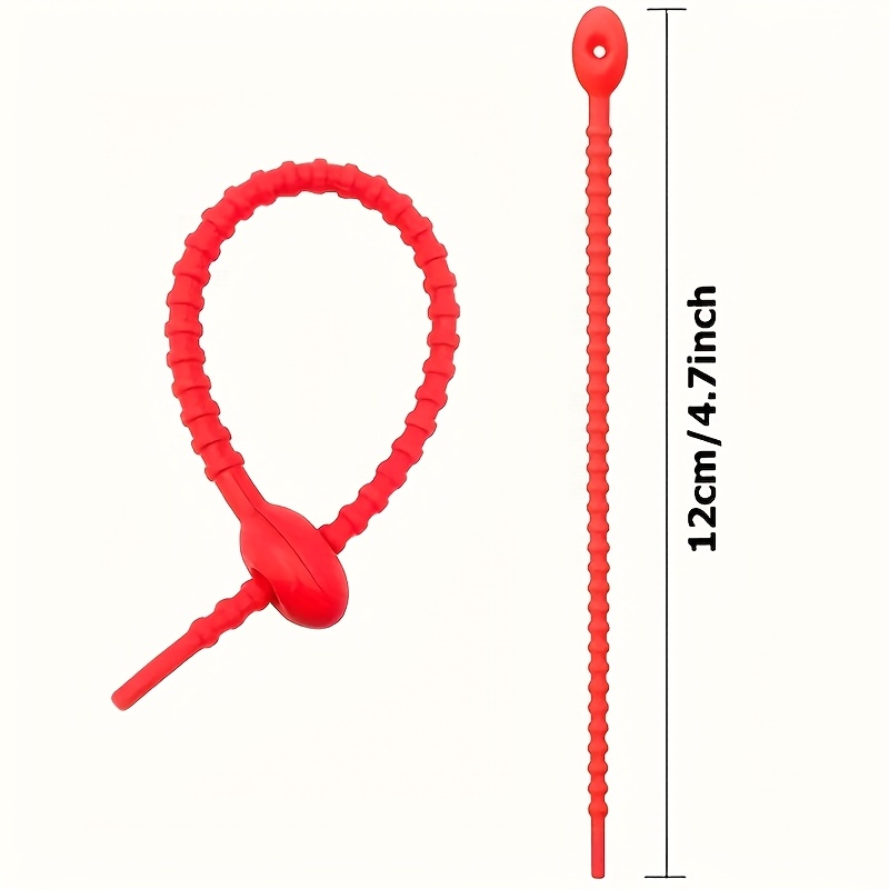 Silicone Cable Ties, 30PCS Reu - Cable Lock Flexible のレビューと価格