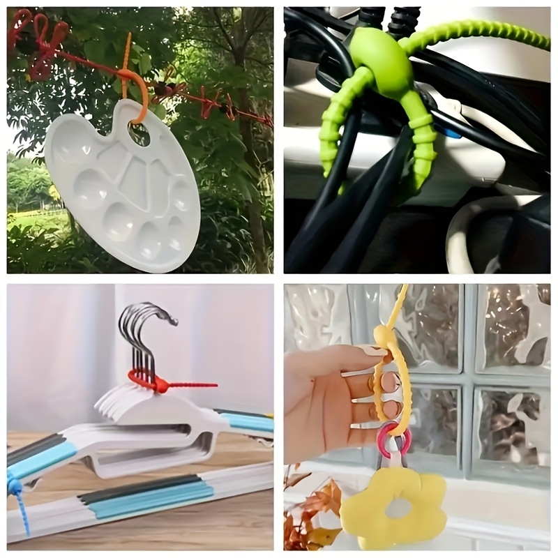 Silicone Cable Ties, 30PCS Reu - Cable Lock Flexible のレビューと価格
