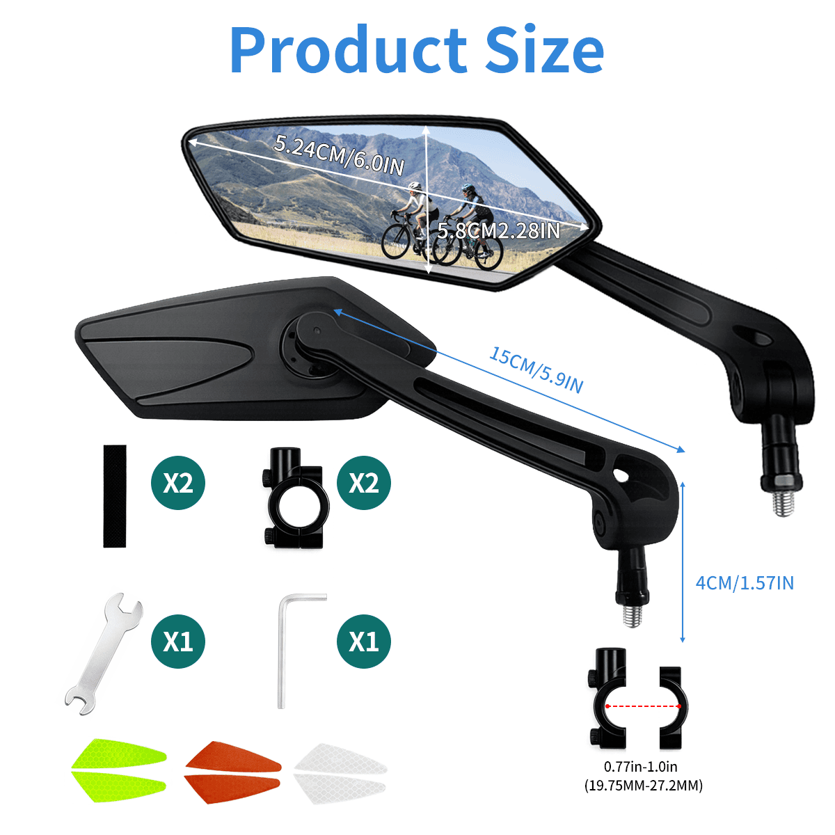 1 Pair Adjustable Handlebar Bi - Cycling Zones のレビューと価格