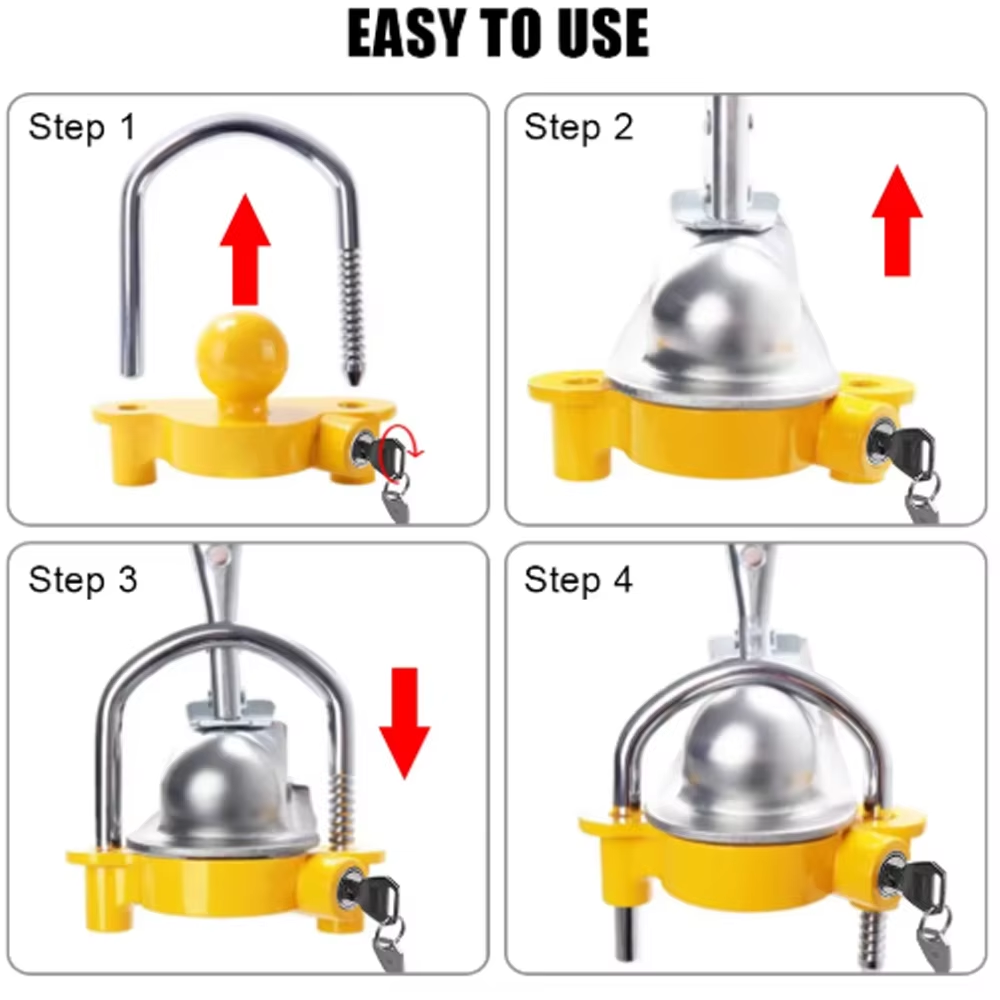 Heavy Duty Trailer Hitch Lock  - U Lock Heavy Duty のレビューと価格