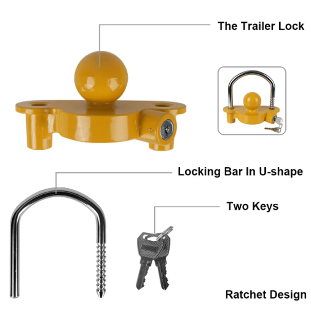 Heavy Duty Trailer Hitch Lock  - U Lock Heavy Duty のレビューと価格