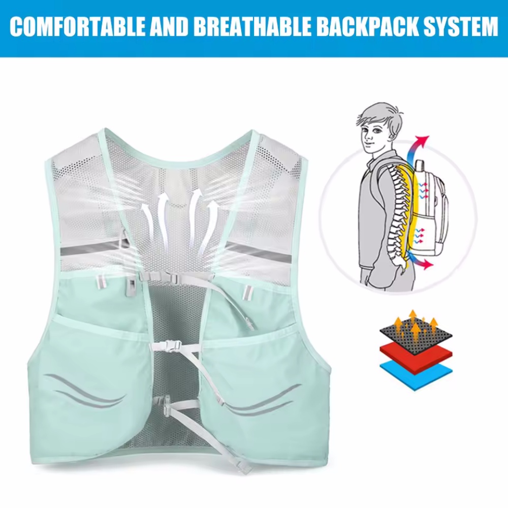 Reflective Running Vest Hydrat - Reflective Vest Cycling のレビューと価格