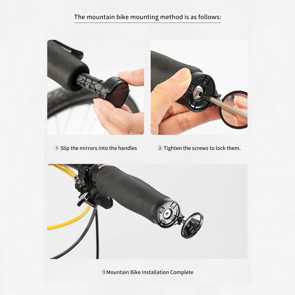 Cycling Handlebar Convex Mirro - Mirror Handlebar Convex のレビューと価格