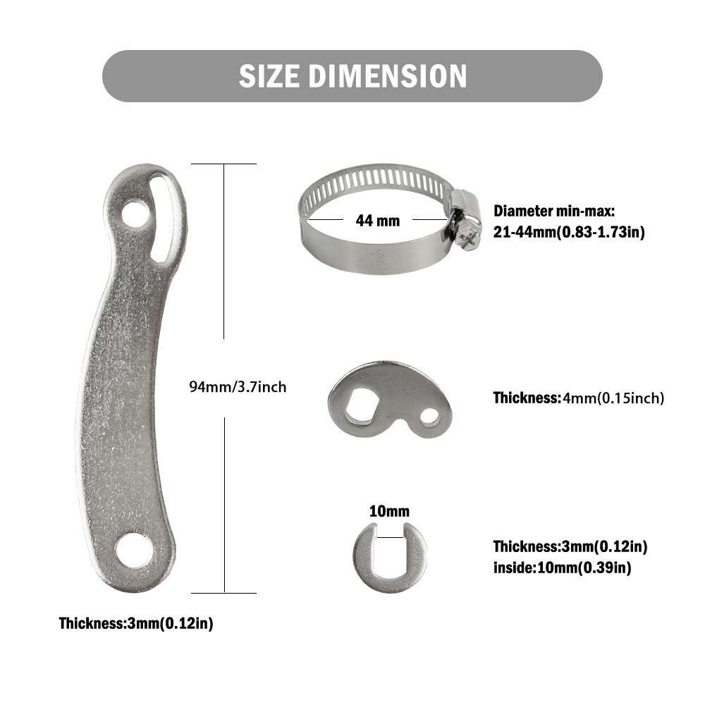 2 Sets Torque Arm Conversion K - Dynamo Hub Front のレビューと価格