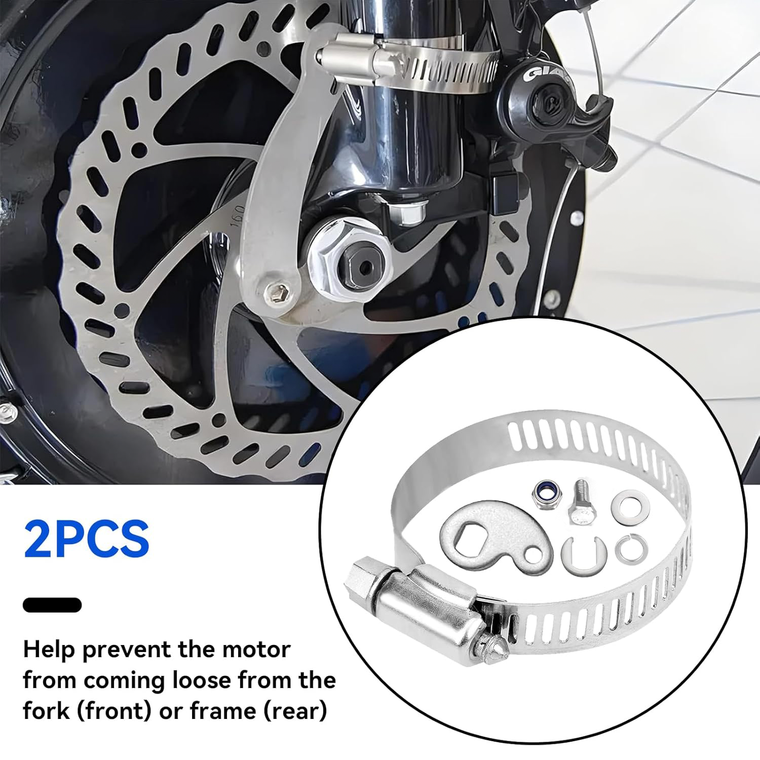 2 Sets Torque Arm Conversion K - Dynamo Hub Front のレビューと価格