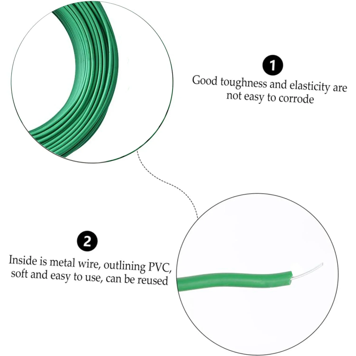 5/8/10m Reusable Plant Support - Cable Lock Flexible のレビューと価格