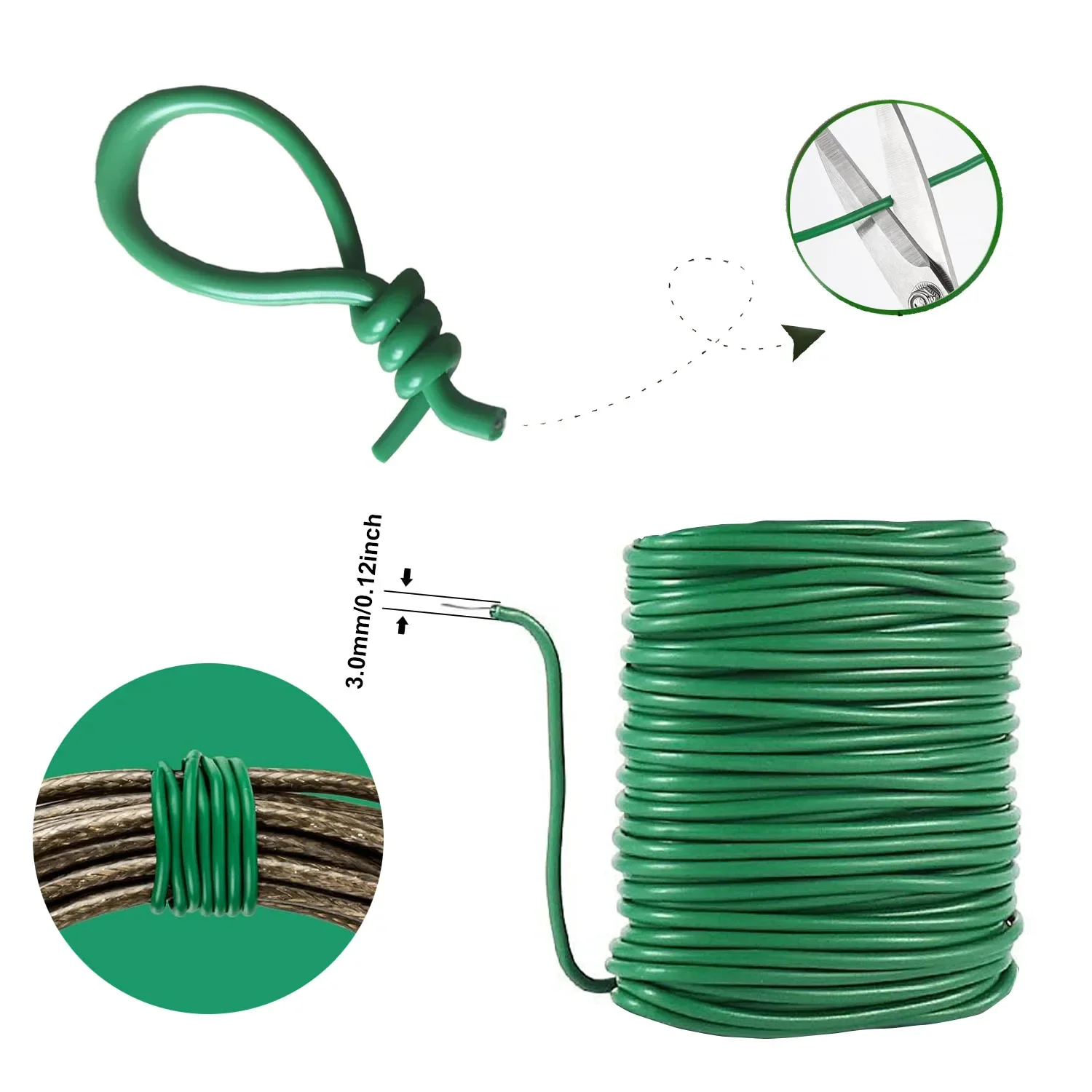 5/8/10m Reusable Plant Support - Cable Lock Flexible のレビューと価格
