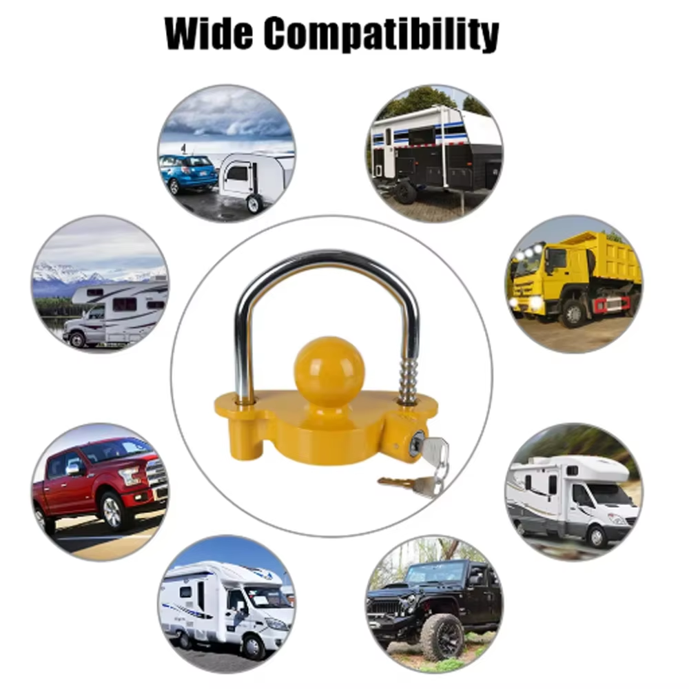 Heavy Duty Trailer Hitch Lock  - U Lock Heavy Duty のレビューと価格