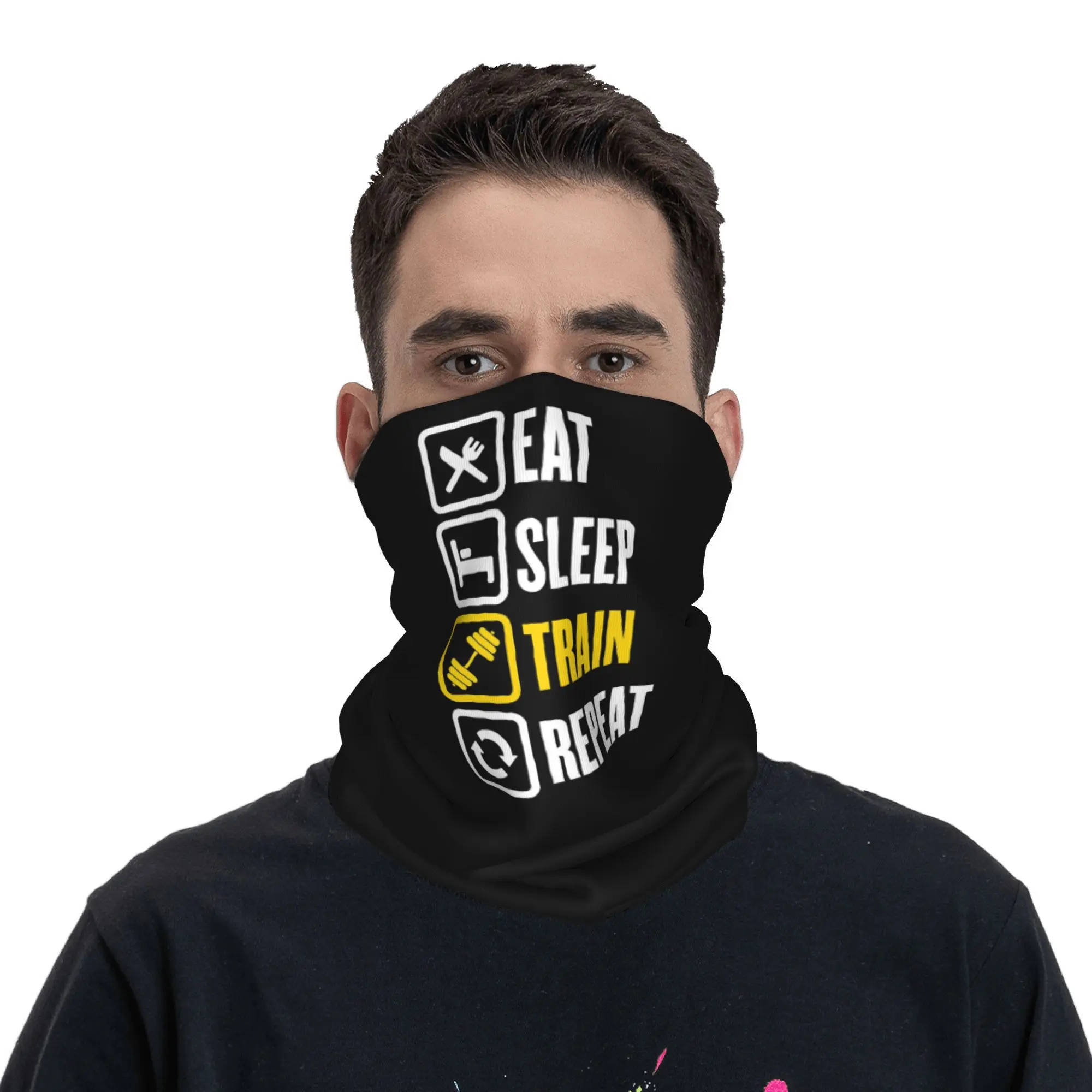 Eat Sleep Train Repeat Gym Mot - Cycling Quote のレビューと価格