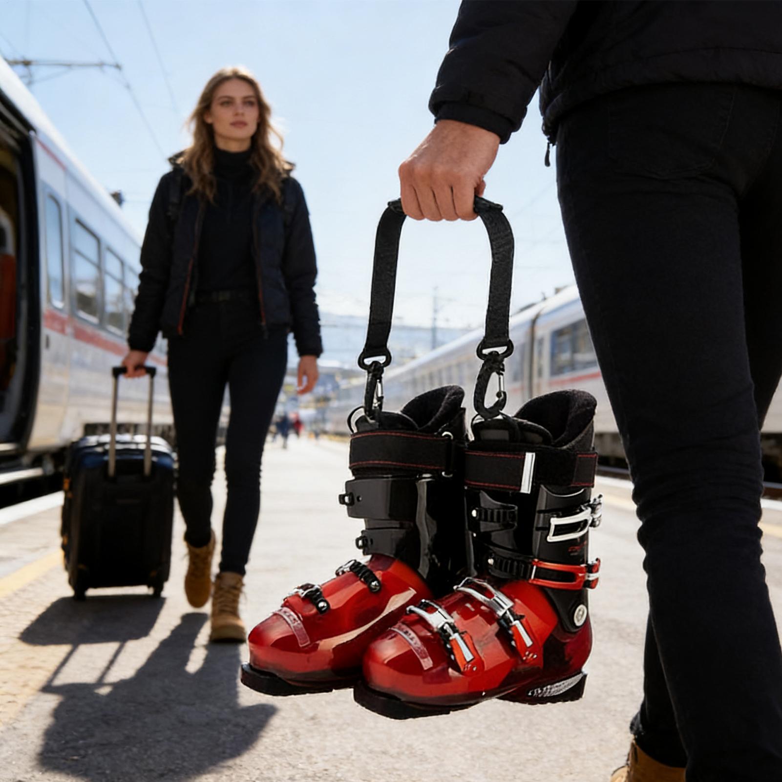 Ski Boot Straps Gear Shoulder  - Cycling Commute のレビューと価格