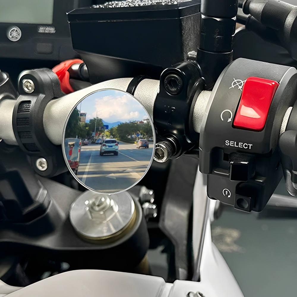 Universal Rearview Mirror Wide - Mirror Handlebar Convex のレビューと価格