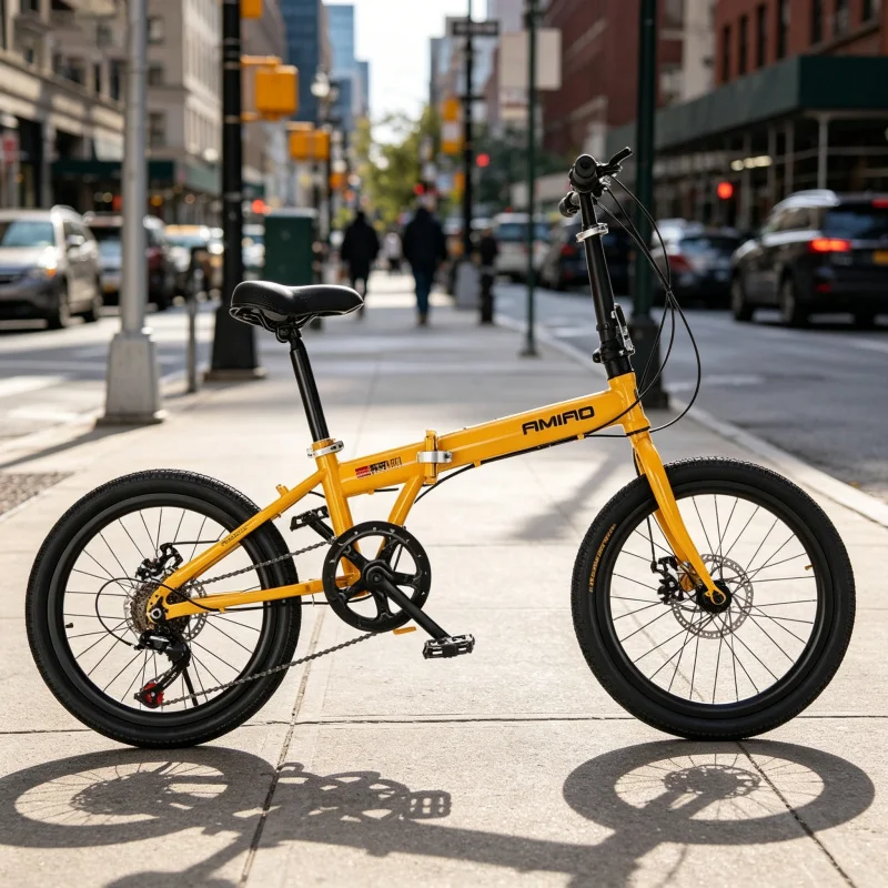 20 Inch Yellow Spoke Wheel Fol - Commuter Biking のレビューと価格