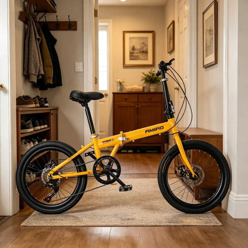 20 Inch Yellow Spoke Wheel Fol - Commuter Biking のレビューと価格