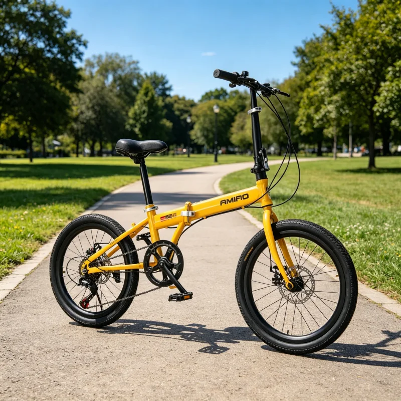 20 Inch Yellow Spoke Wheel Fol - Commuter Biking のレビューと価格