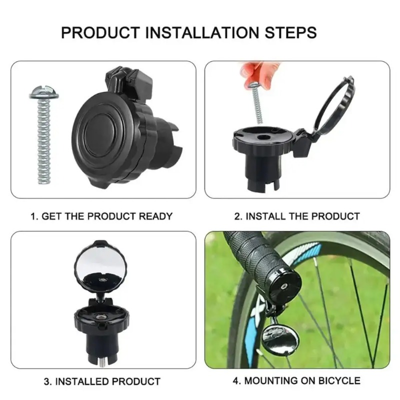 Bicycle Rearview Mirror Handle - Cycling Zones のレビューと価格