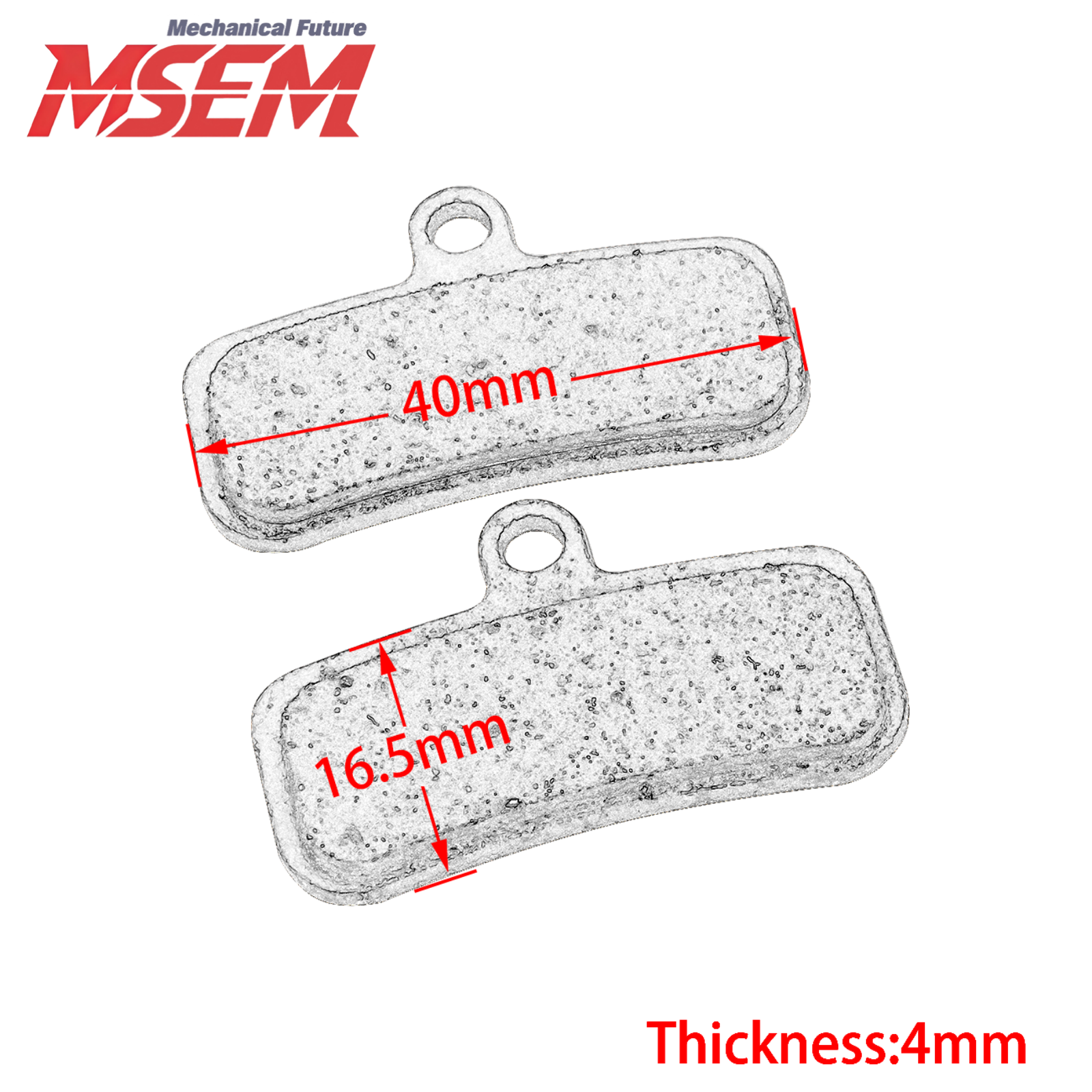 Front & Rear Disc Brake Pads F - Bike Light Front Rear のレビューと価格