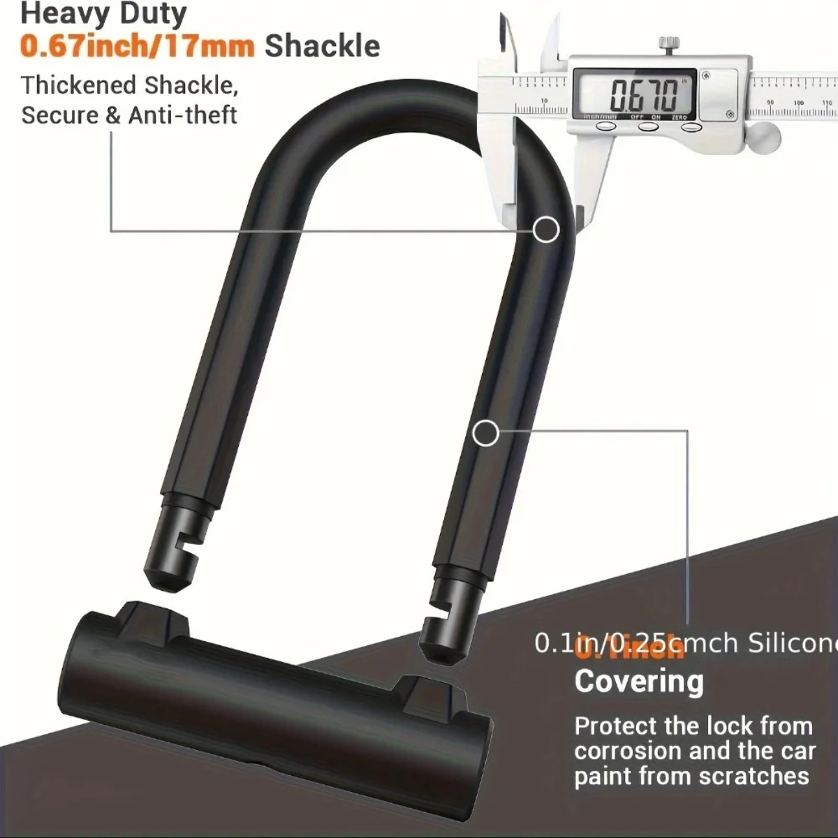 Bike Lock Heavy Duty Anti Thef - U Lock Heavy Duty のレビューと価格