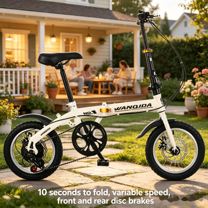 New 12 14 Inch Mini Folding Bi - Commuter Biking のレビューと価格