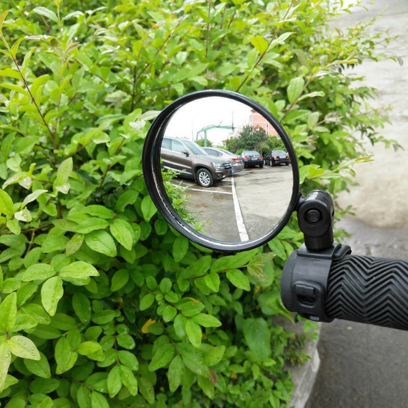 Bicycle Round Auxiliary Mirror - Mirror Handlebar Convex のレビューと価格