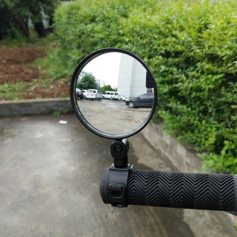 Bicycle Round Auxiliary Mirror - Mirror Handlebar Convex のレビューと価格