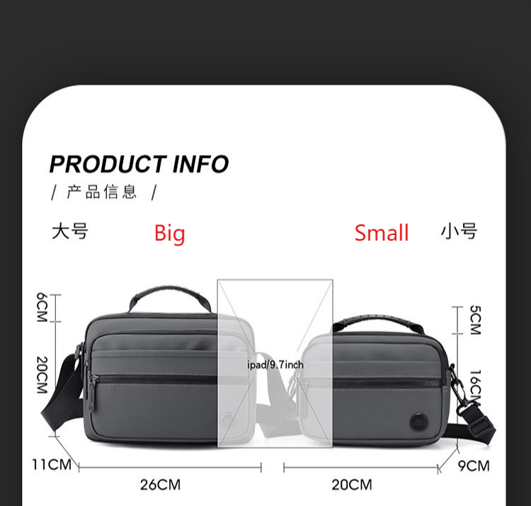 Lightweight Nylon Crossbody Ba - Cycling Commute Essentials のレビューと価格