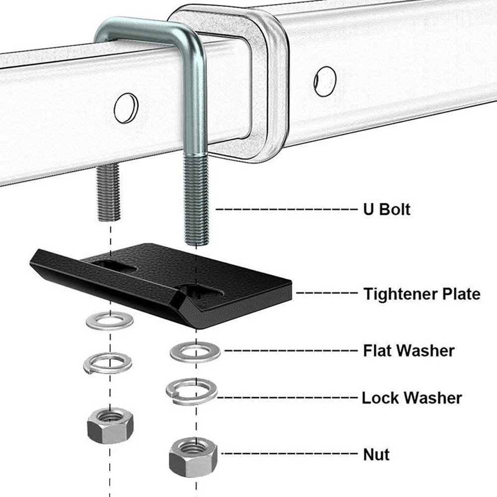2 Inch Trailer Lock Down Hitch - U Lock Heavy Duty のレビューと価格