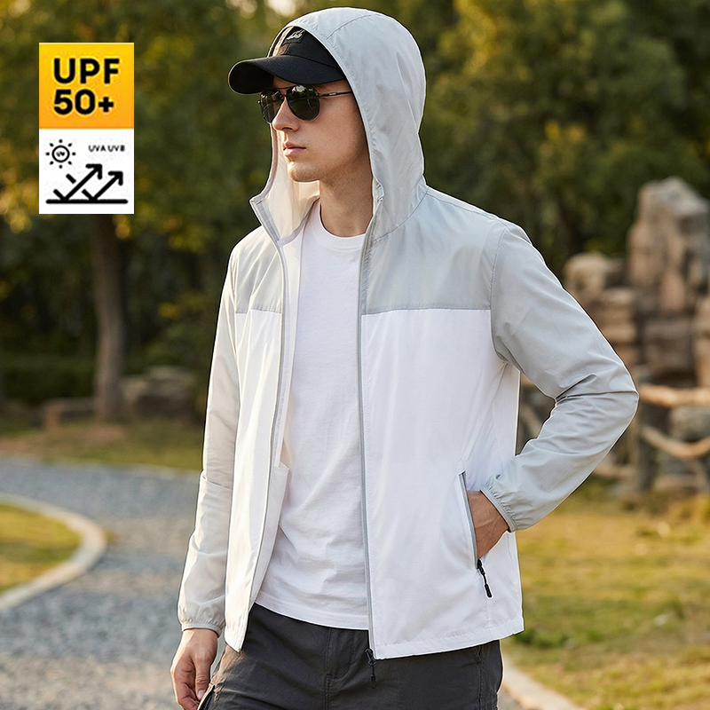 New Summer Men's Sunscreen Jac - Cycling Commute Jacket のレビューと価格