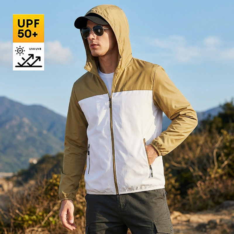 New Summer Men's Sunscreen Jac - Cycling Commute Jacket のレビューと価格