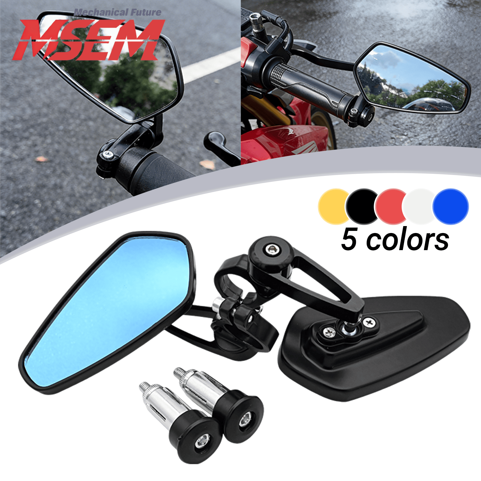For Sur-Ron Light Bee S/X & Se - Mirror Handlebar Convex のレビューと価格