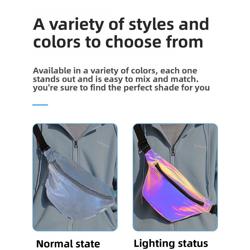 Reflective Crossbody Bag Multi - Cycling Commute のレビューと価格