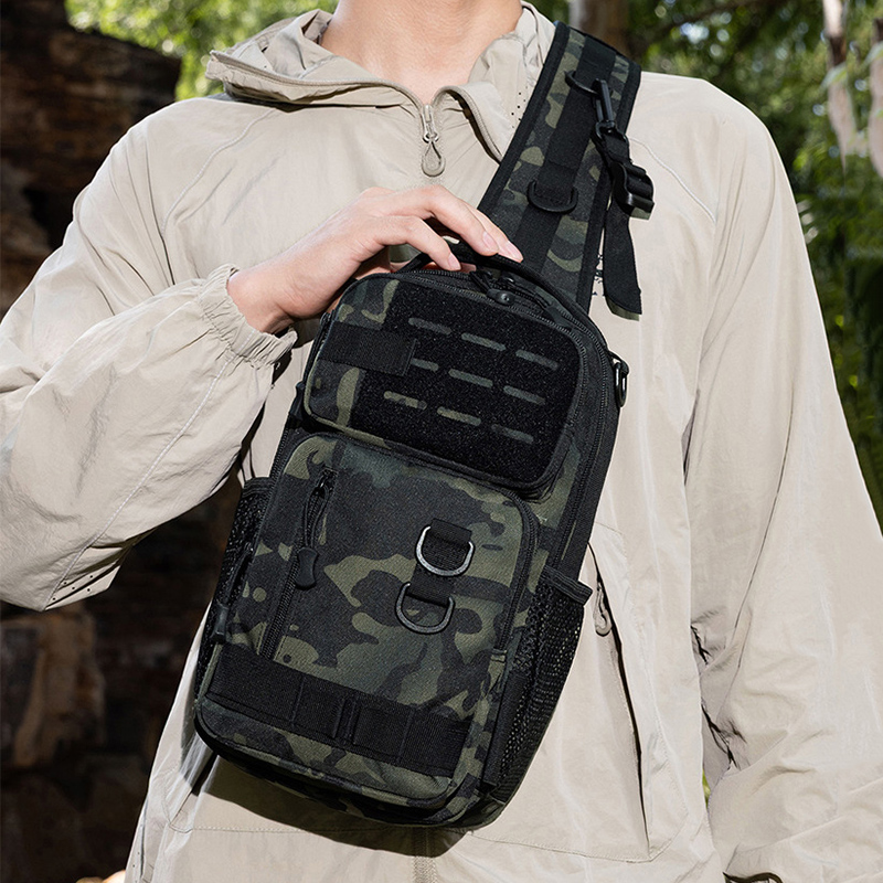 Outdoor Climbing Chest Bag Men - Cycling Commute Training のレビューと価格