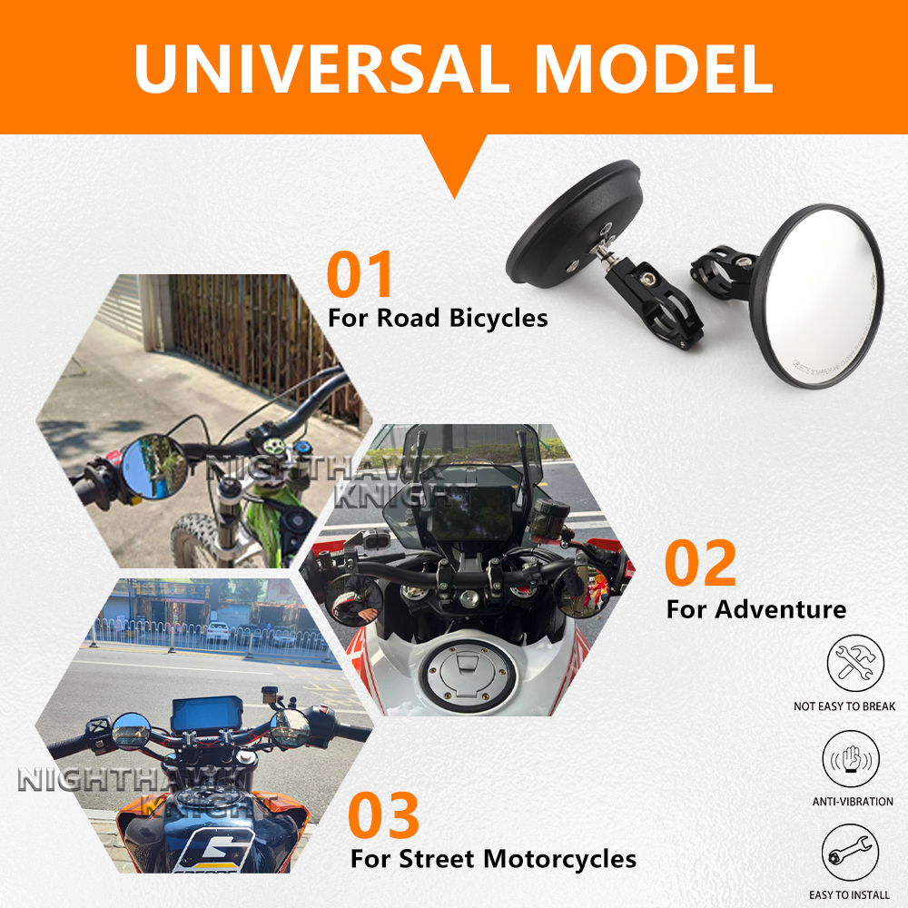 For BMW RNINET R12 nineT R Nin - Mirror Handlebar Convex のレビューと価格