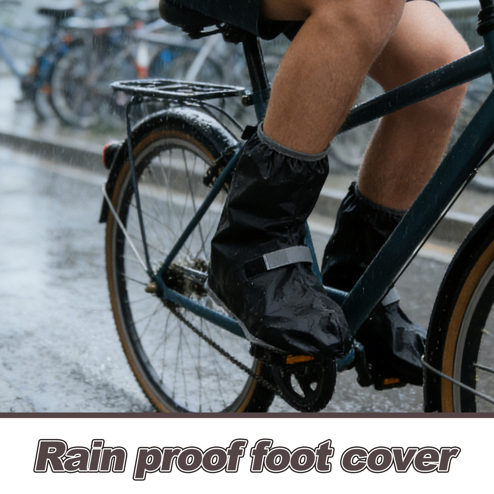 1Pair Waterproof Shoe Covers N - Waterproof Cycling Commute のレビューと価格