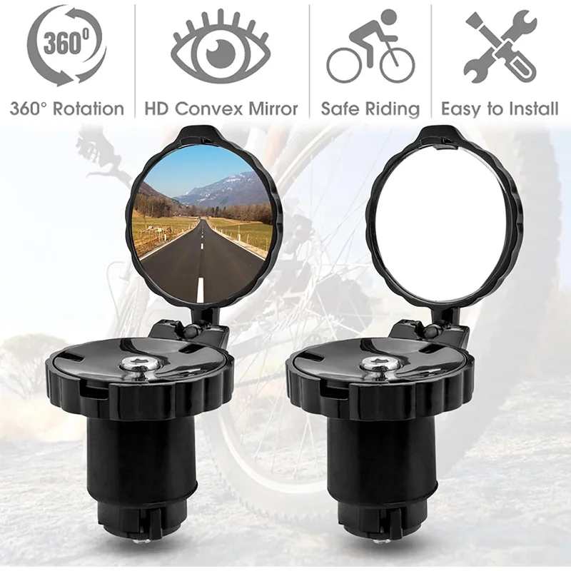 Bicycle Handlebar Convex Mirro - Mirror Handlebar Convex のレビューと価格