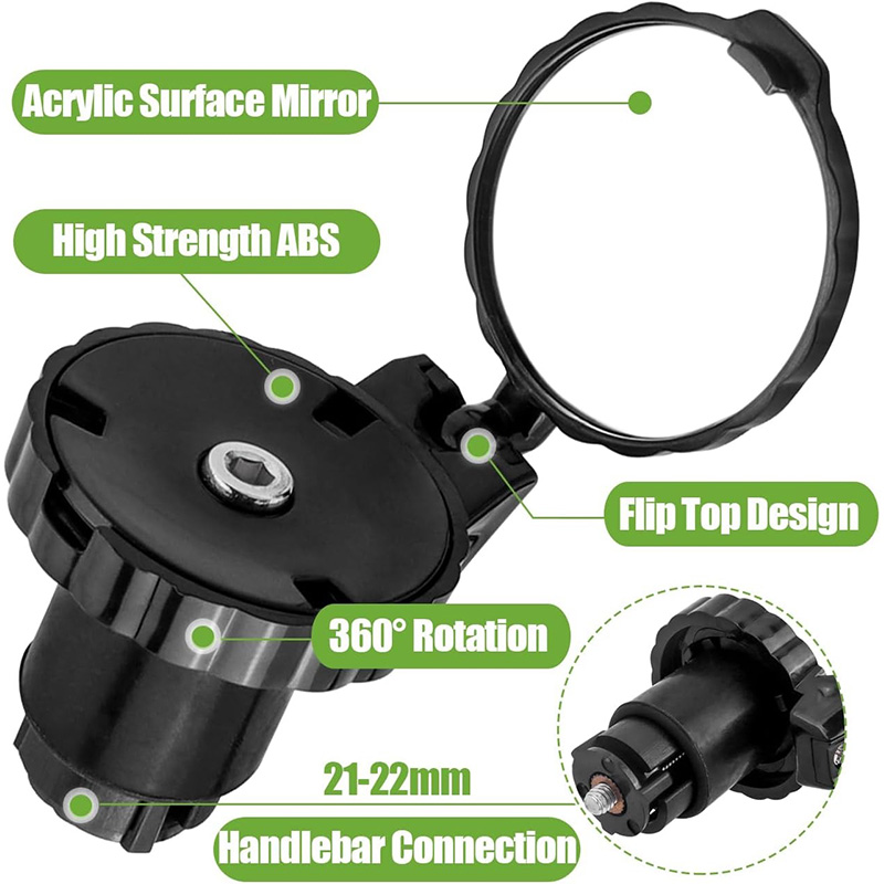 Bicycle Handlebar Convex Mirro - Mirror Handlebar Convex のレビューと価格