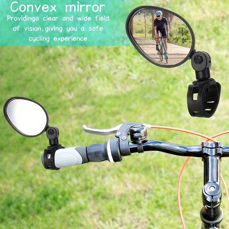 1/2PCS  Bike Mirrors, Acrylic  - Mirror Handlebar Convex のレビューと価格