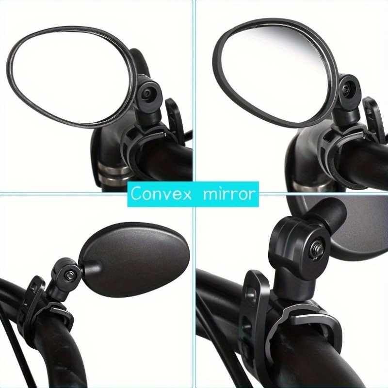 1/2PCS  Bike Mirrors, Acrylic  - Mirror Handlebar Convex のレビューと価格
