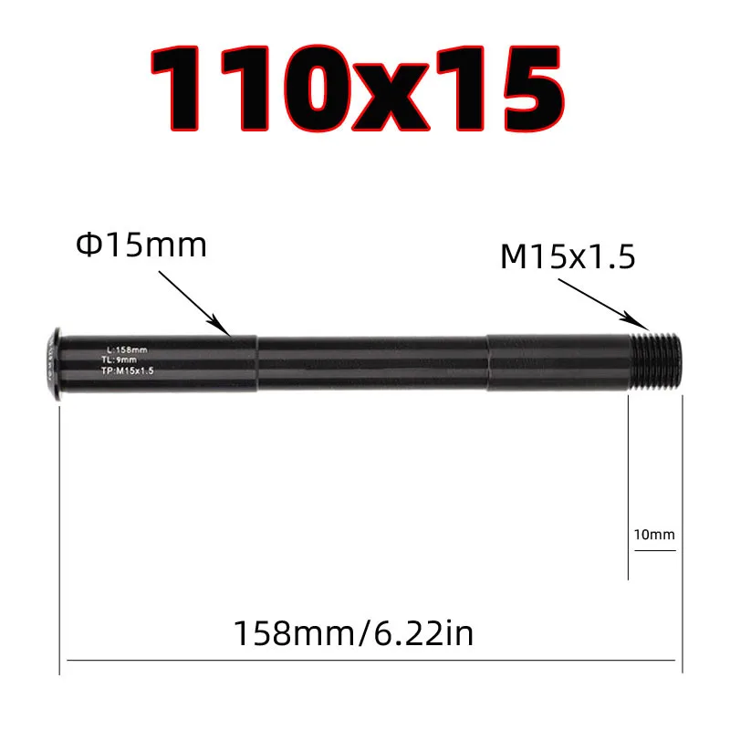 Mountain Bike Thru Axle 158mm  - Dynamo Hub Front のレビューと価格