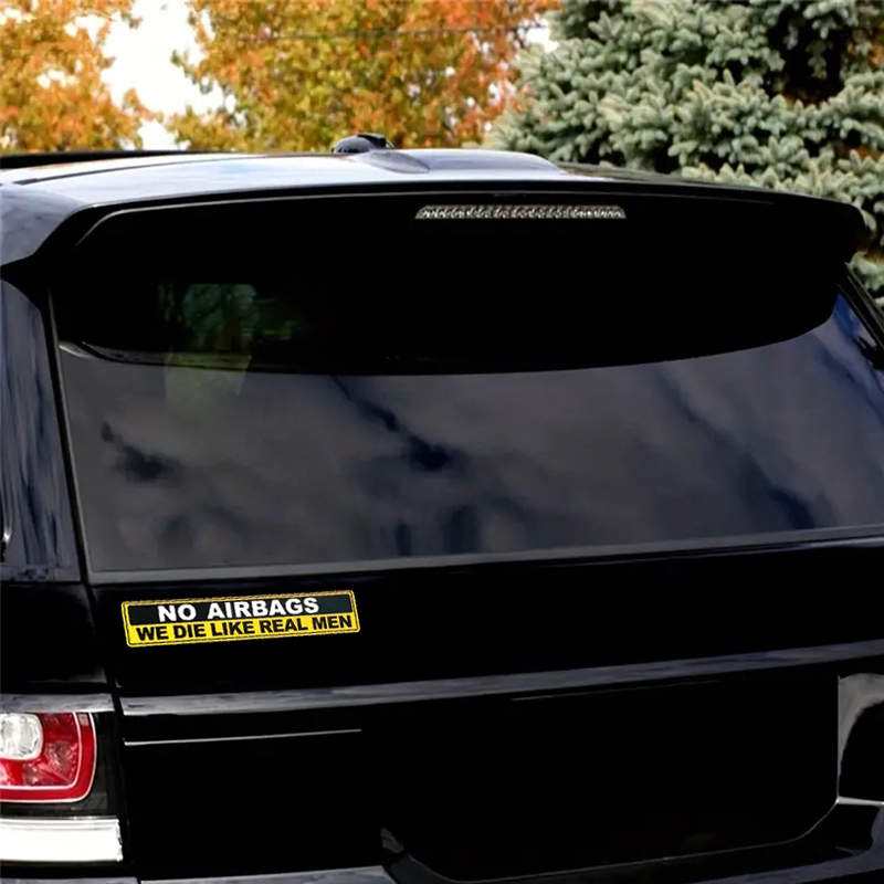 2pcs Caution NO AIRBAGS We Die - Cycling Quote のレビューと価格
