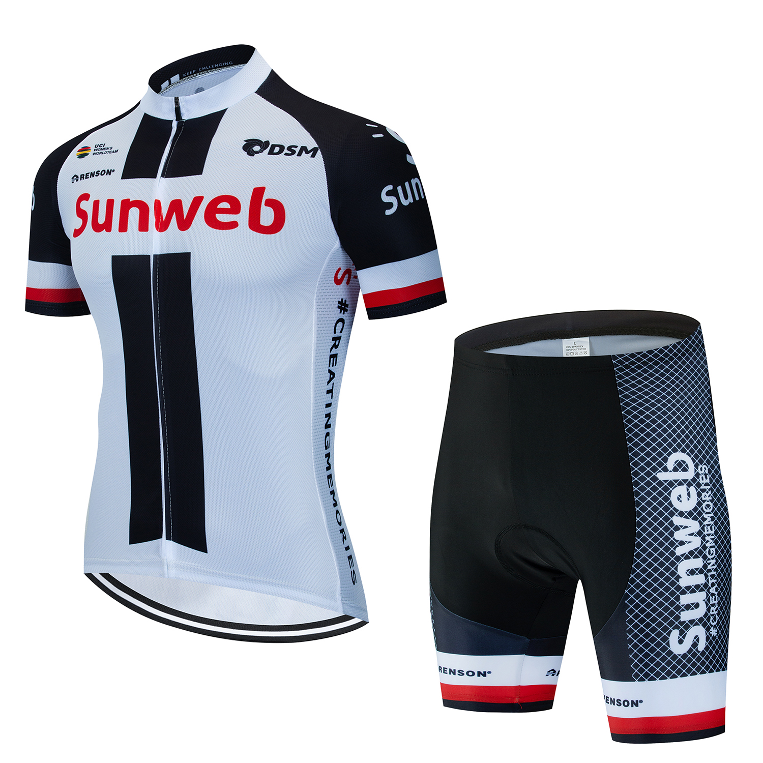 Sunweb 7 Hour Ride Pad Maillot - Cycling Commute Shorts のレビューと価格