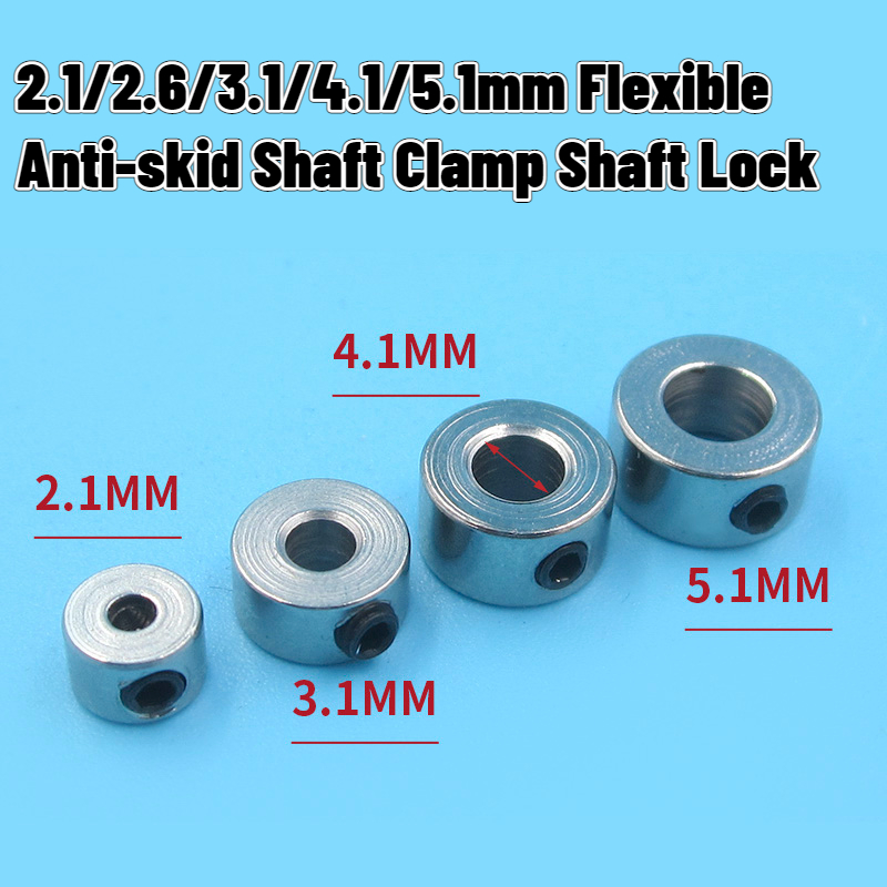 5pcs Metal 2.1mm/2.6mm/3.1mm/4 - Cable Lock Flexible のレビューと価格